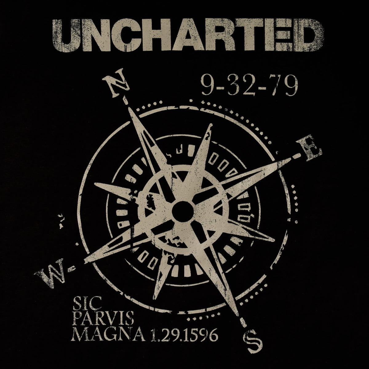 Product image Uncharted - Compass T-Shirt Black