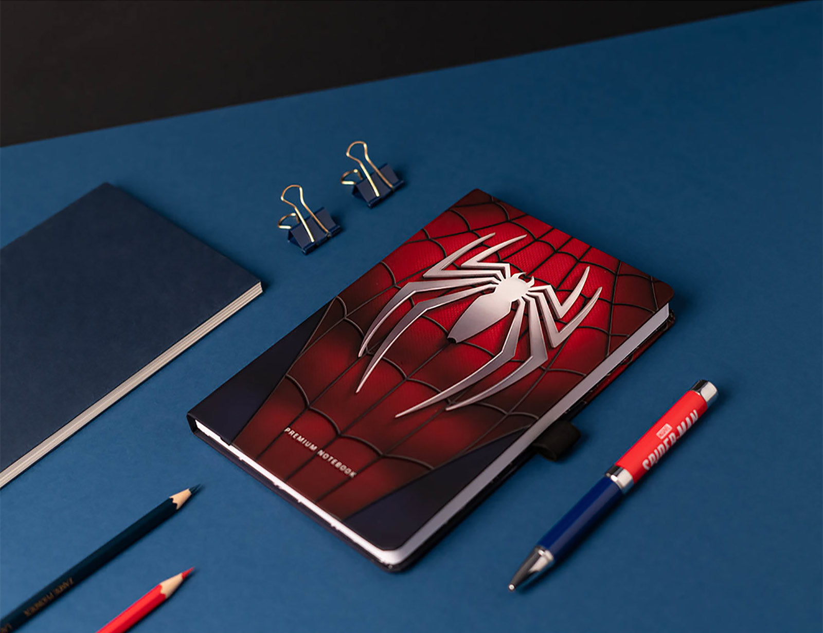 Zdjęcie produktu Spider-Man - Logo Notes A5 z długopisem