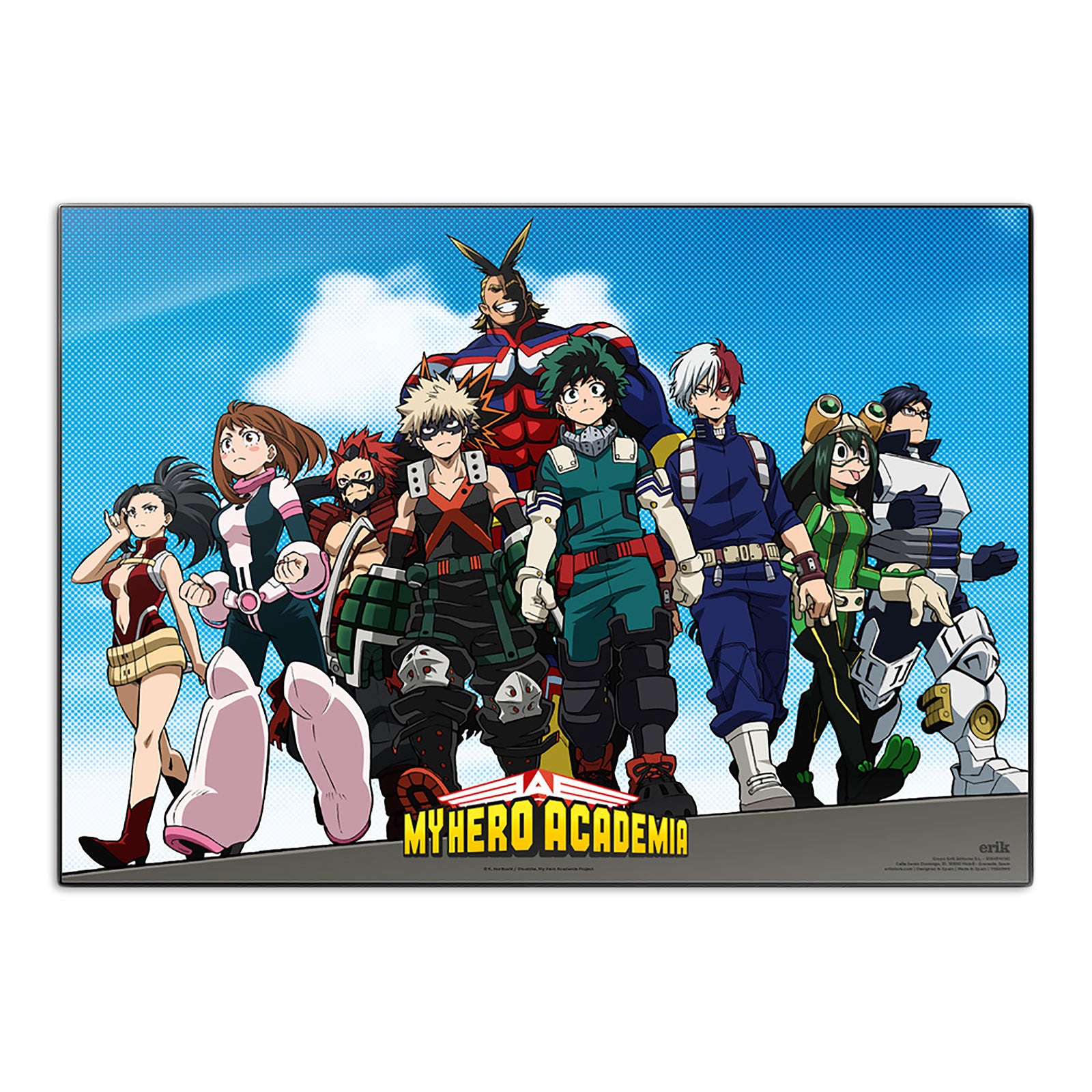 Zdjęcie produktu My Hero Academia - Podkładka na biurko z grupą