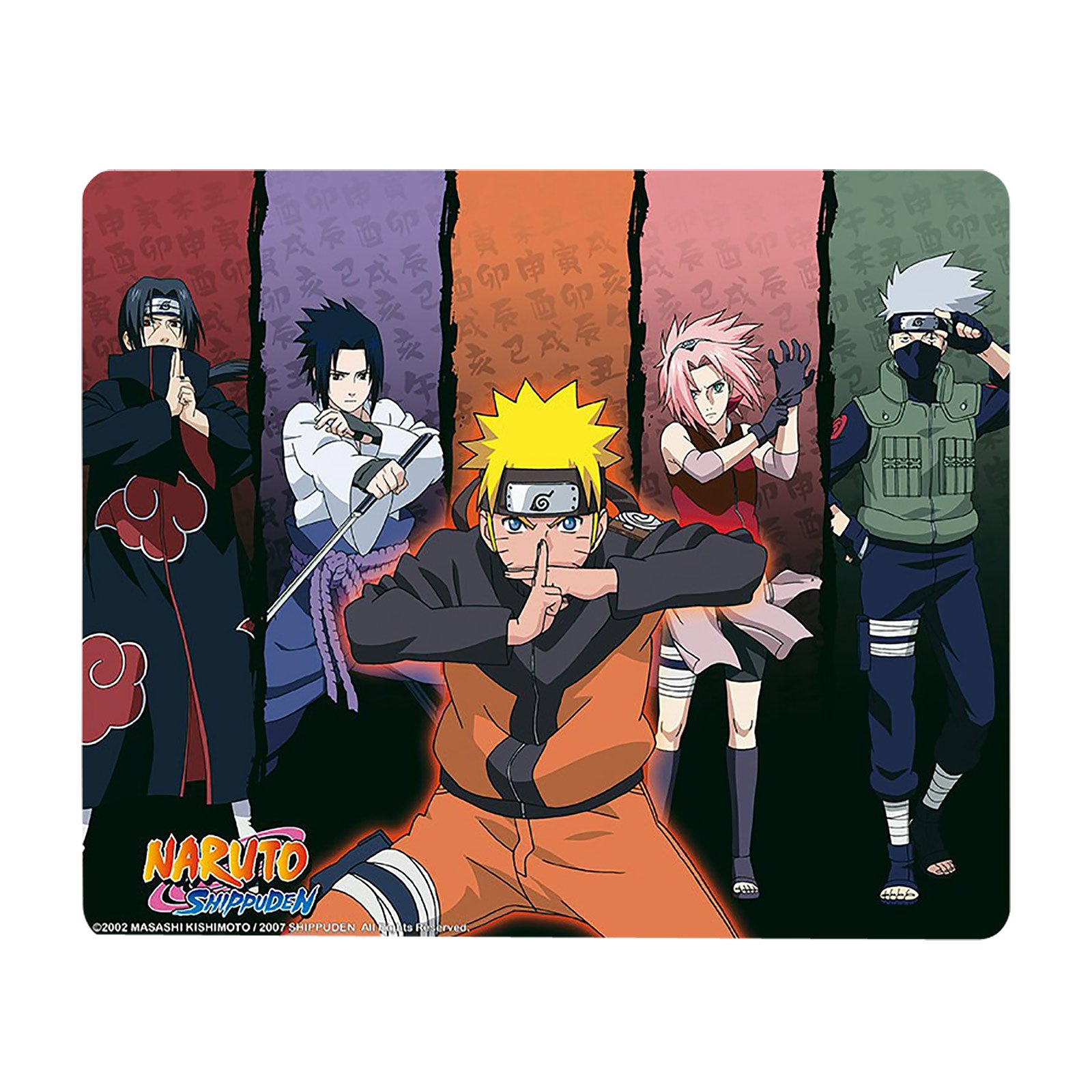 Zdjęcie produktu Naruto Shippuden - Podkładka pod mysz z grupą