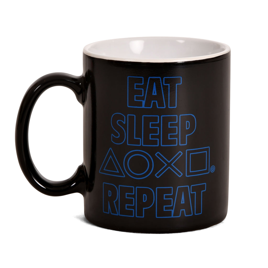 Zdjęcie produktu PlayStation - Eat Sleep Repeat Kubek z efektem termicznym