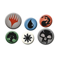 Zdjęcie produktu Magic the Gathering - Zestaw Przycisków Mana Symbols 6 sztuk