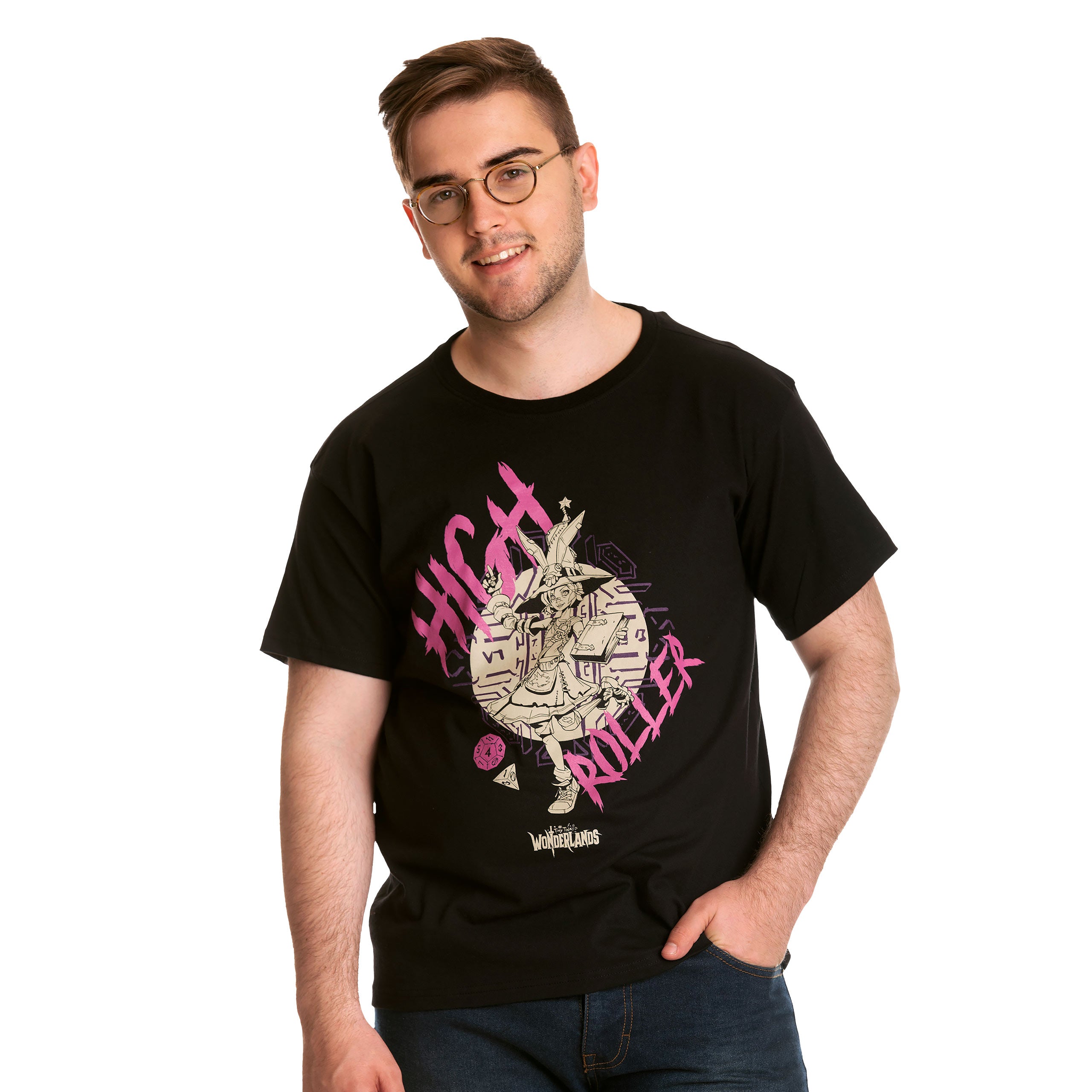 Zdjęcie produktu Tiny Tina's Wonderlands - High Roller T-Shirt czarne