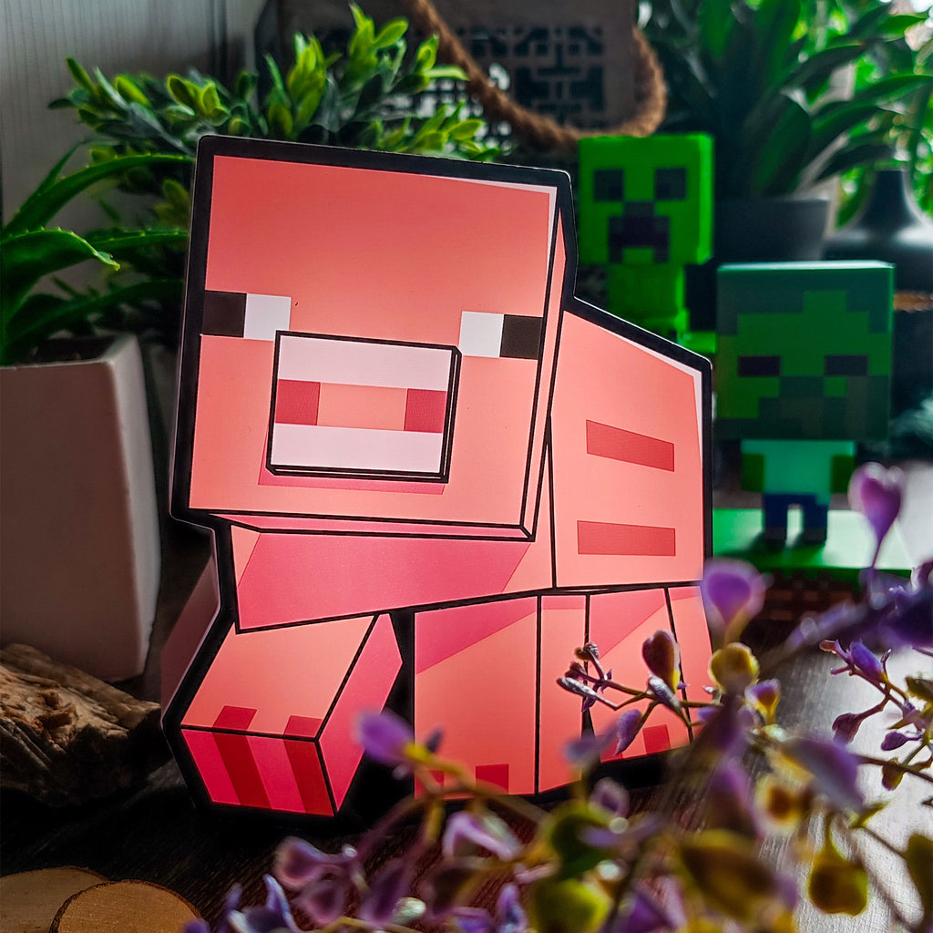 Zdjęcie produktu Minecraft - Pig Lampka stołowa