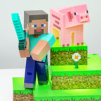 Product image Minecraft - Steve Diorama Table Lamp