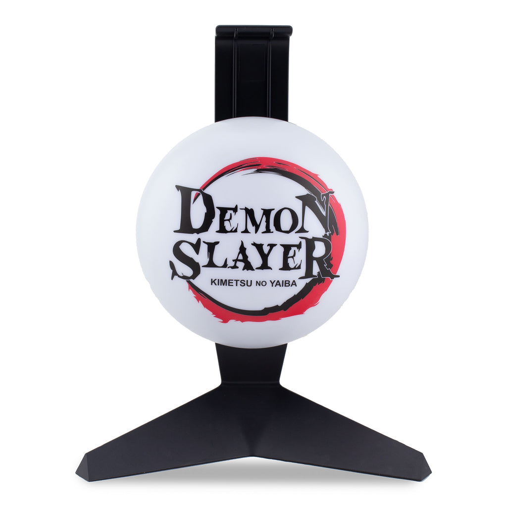 Zdjęcie produktu Demon Slayer - Stojak na słuchawki z logo i światłem