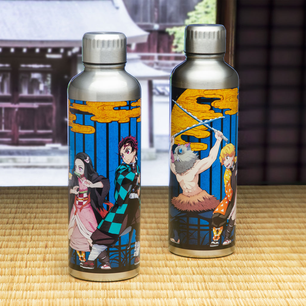 Zdjęcie produktu Demon Slayer - Butelka na napoje z postaciami