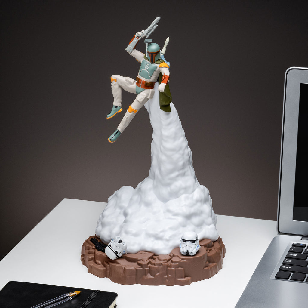 Zdjęcie produktu Lampa stołowa diorama Boba Fett - Star Wars The Book of Boba Fett