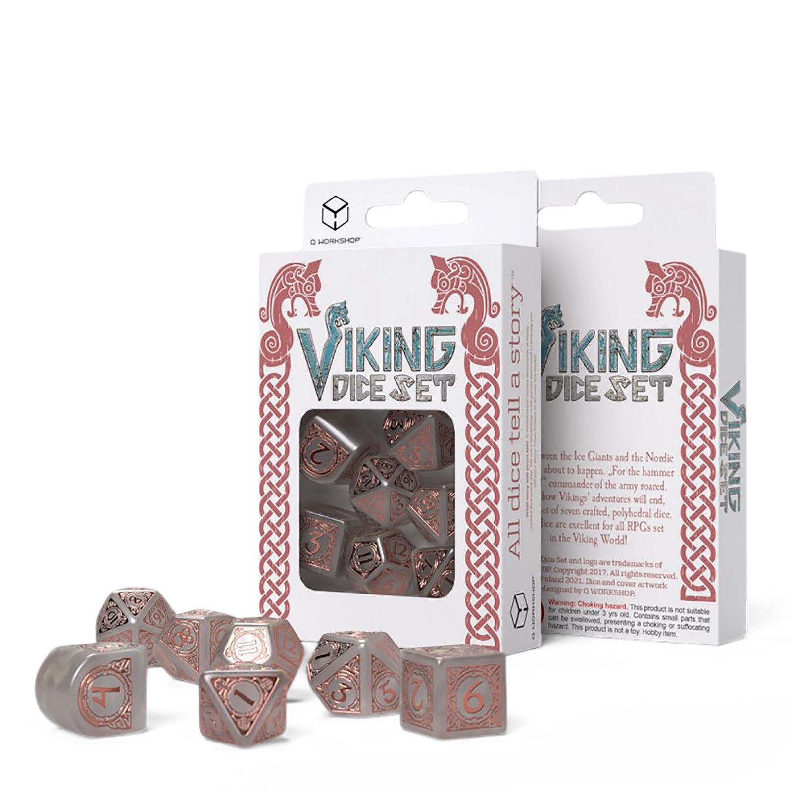 Zdjęcie produktu Niflheim Viking RPG Zestaw Kości 7-częściowy