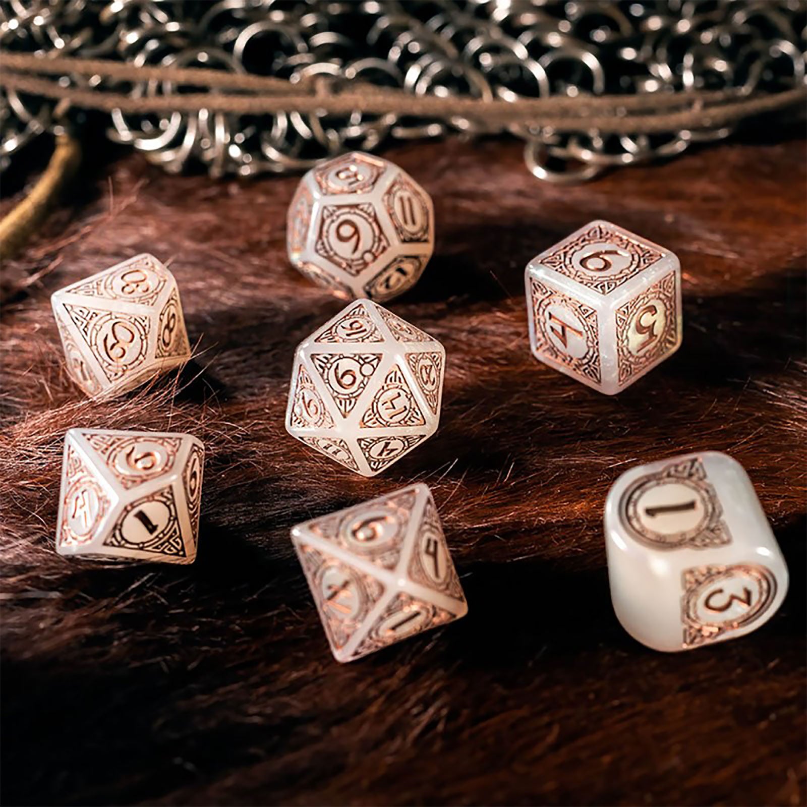 Zdjęcie produktu Niflheim Viking RPG Zestaw Kości 7-częściowy