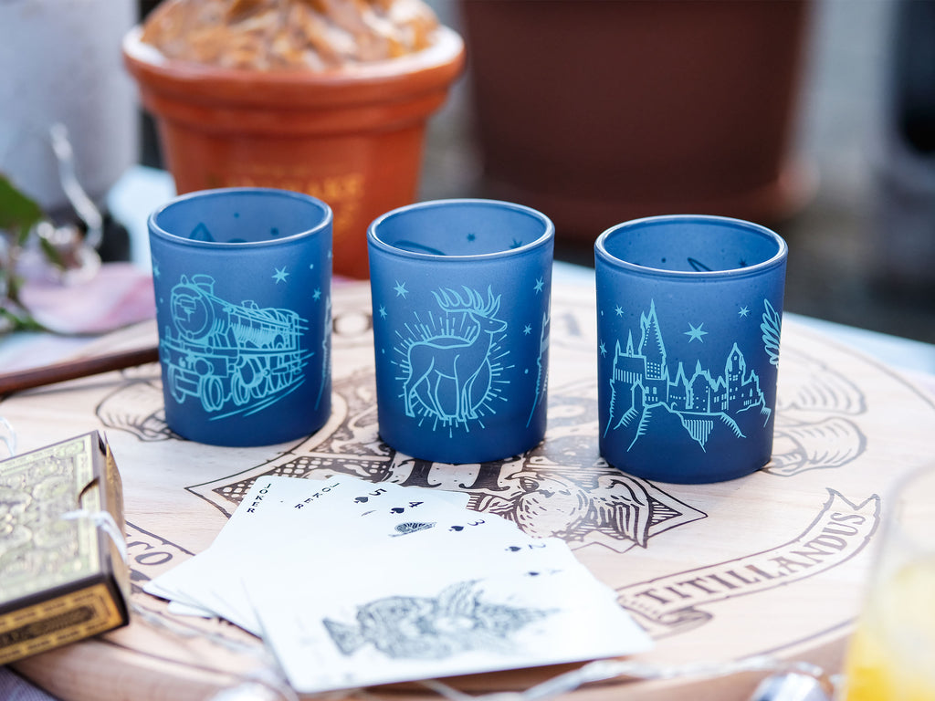 Zdjęcie produktu Harry Potter - Zestaw 3 świeczników Hogwarts