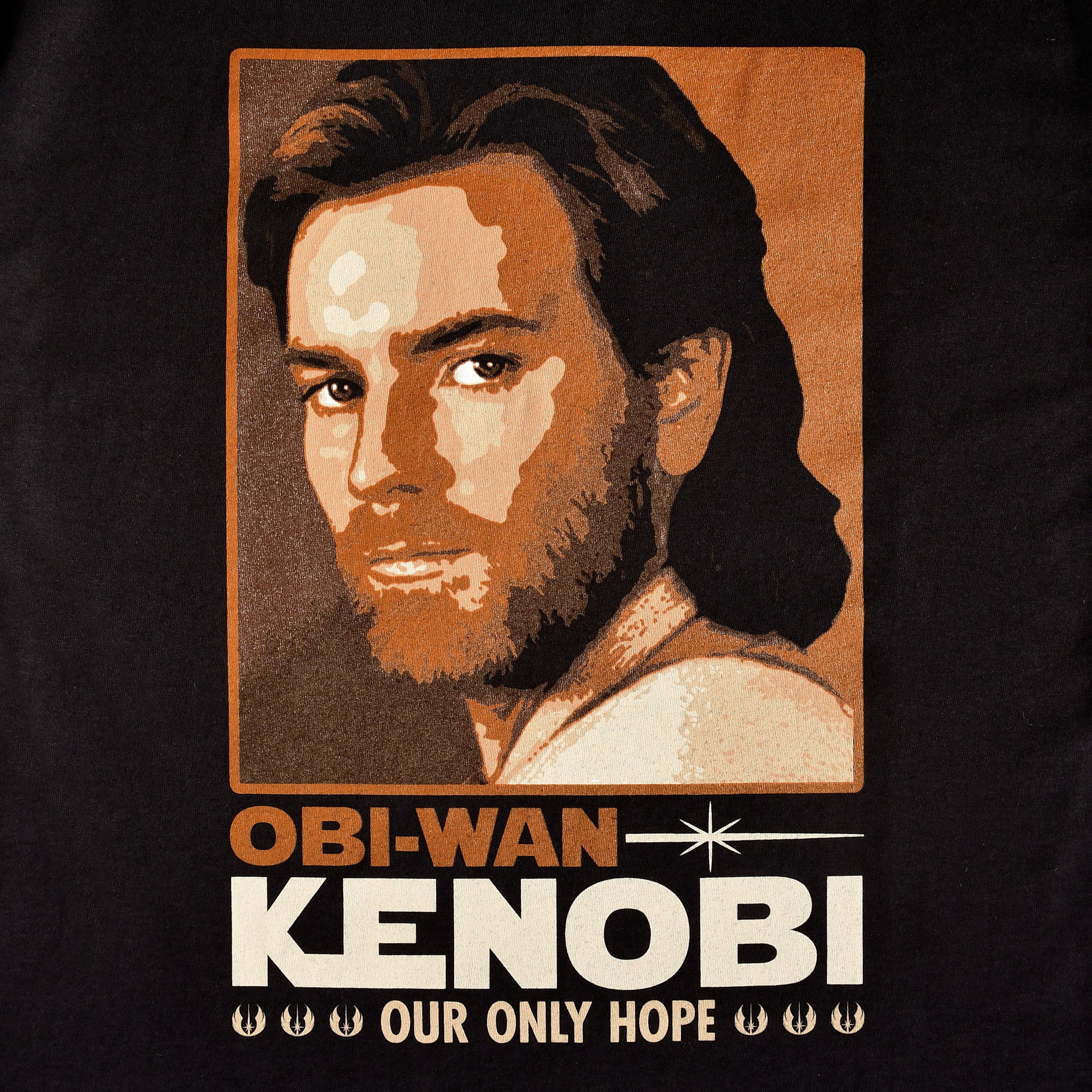 Zdjęcie produktu Star Wars - Obi Wan Kenobi Our Only Hope T-Shirt czarne