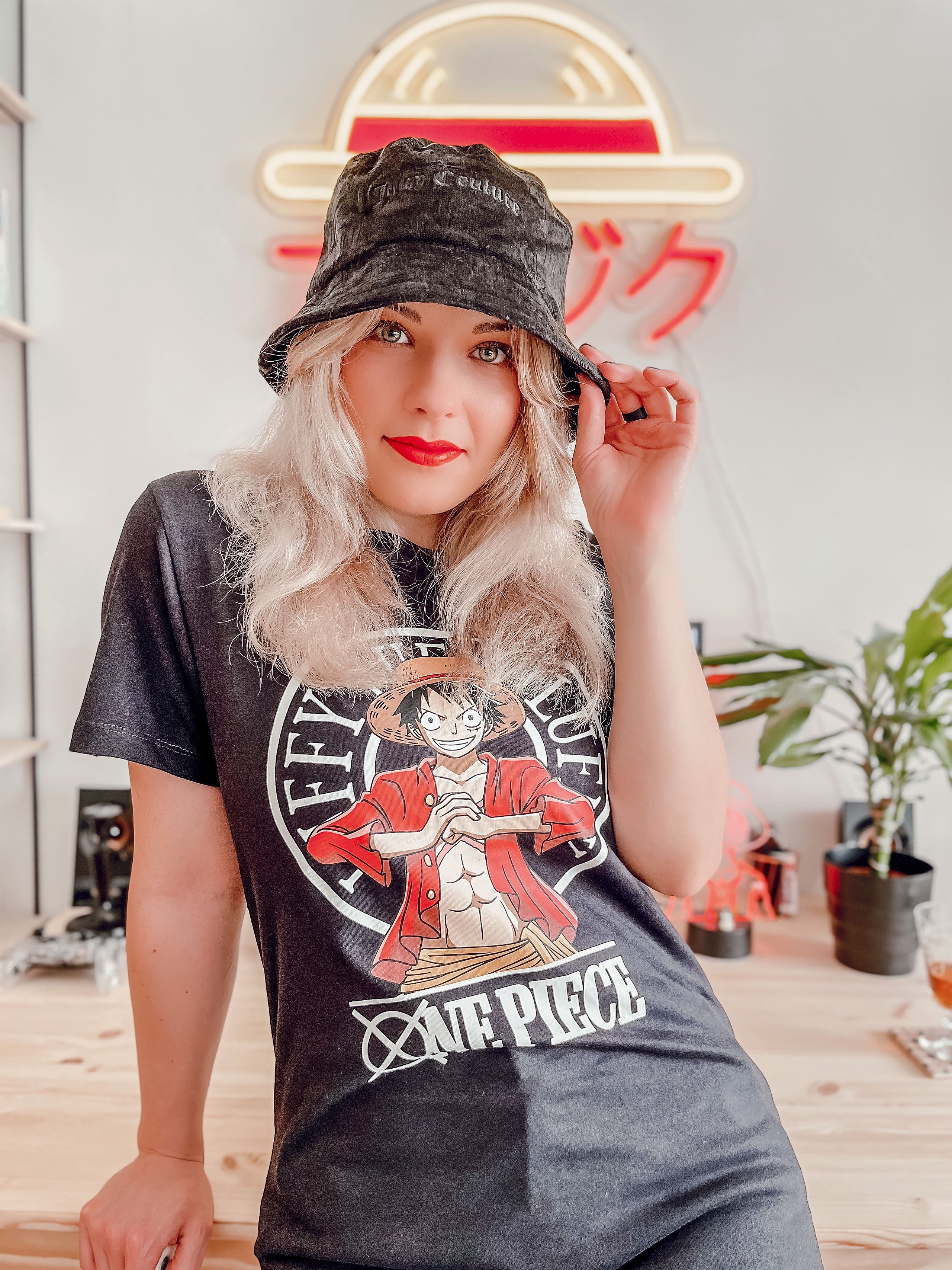 Zdjęcie produktu One Piece - Monkey D. Luffy T-Shirt czarne