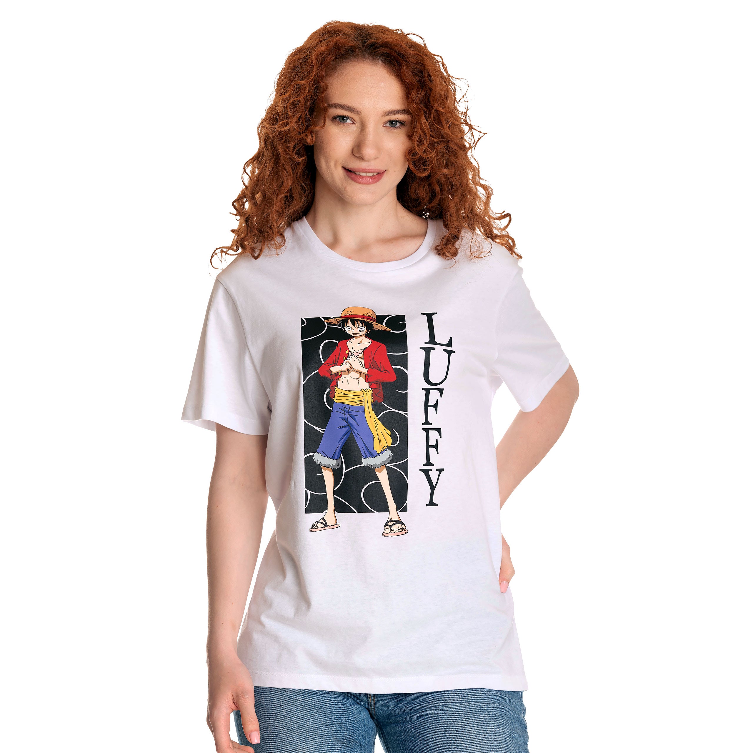 Zdjęcie produktu One Piece - Luffy T-Shirt biały