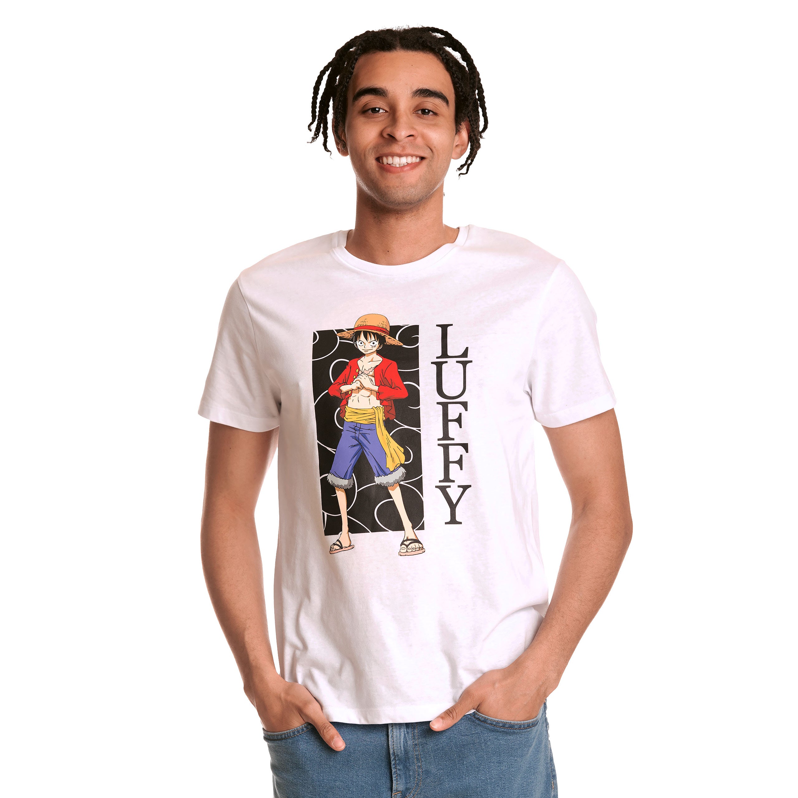 Zdjęcie produktu One Piece - Luffy T-Shirt biały