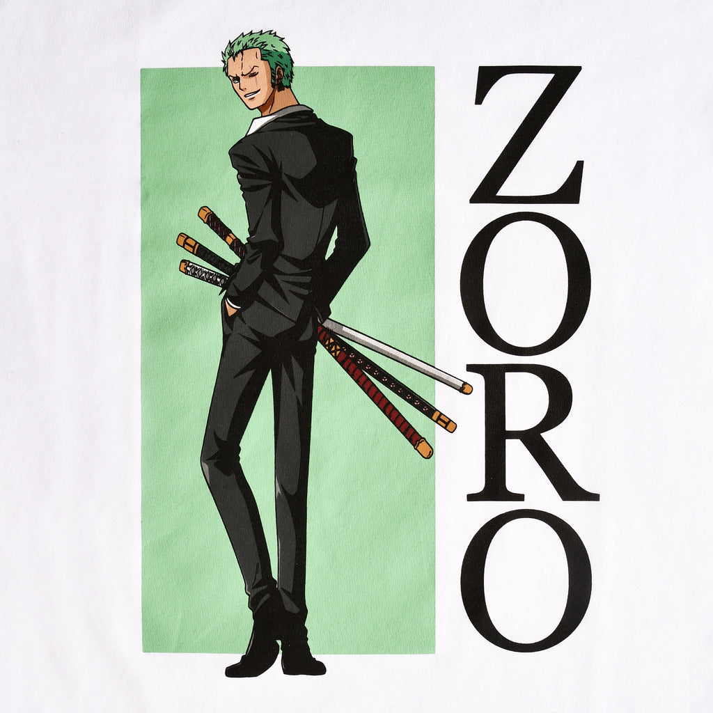 Zdjęcie produktu One Piece - Zoro T-Shirt biały