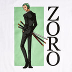 Zdjęcie produktu One Piece - Zoro T-Shirt biały