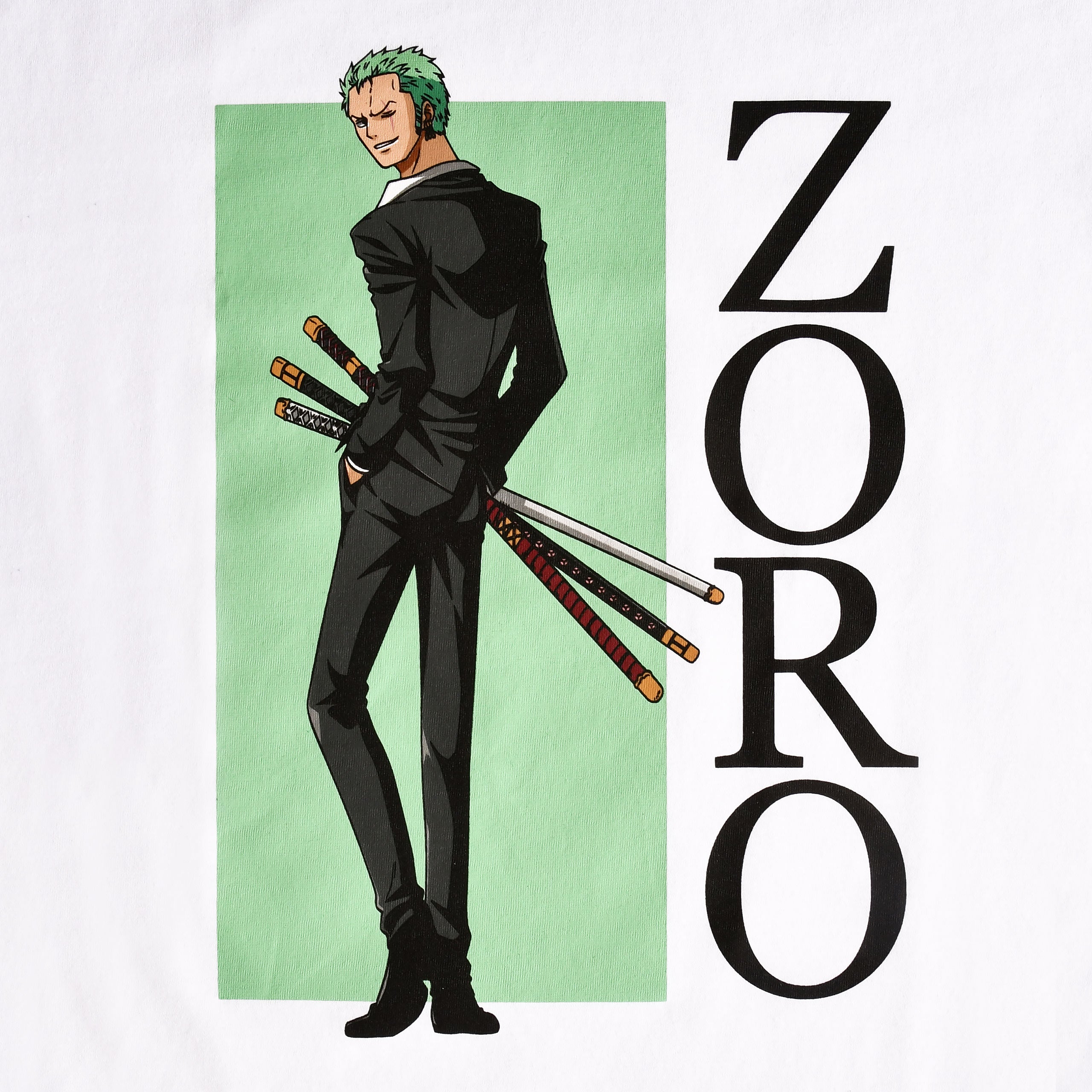 Zdjęcie produktu One Piece - Zoro T-Shirt biały