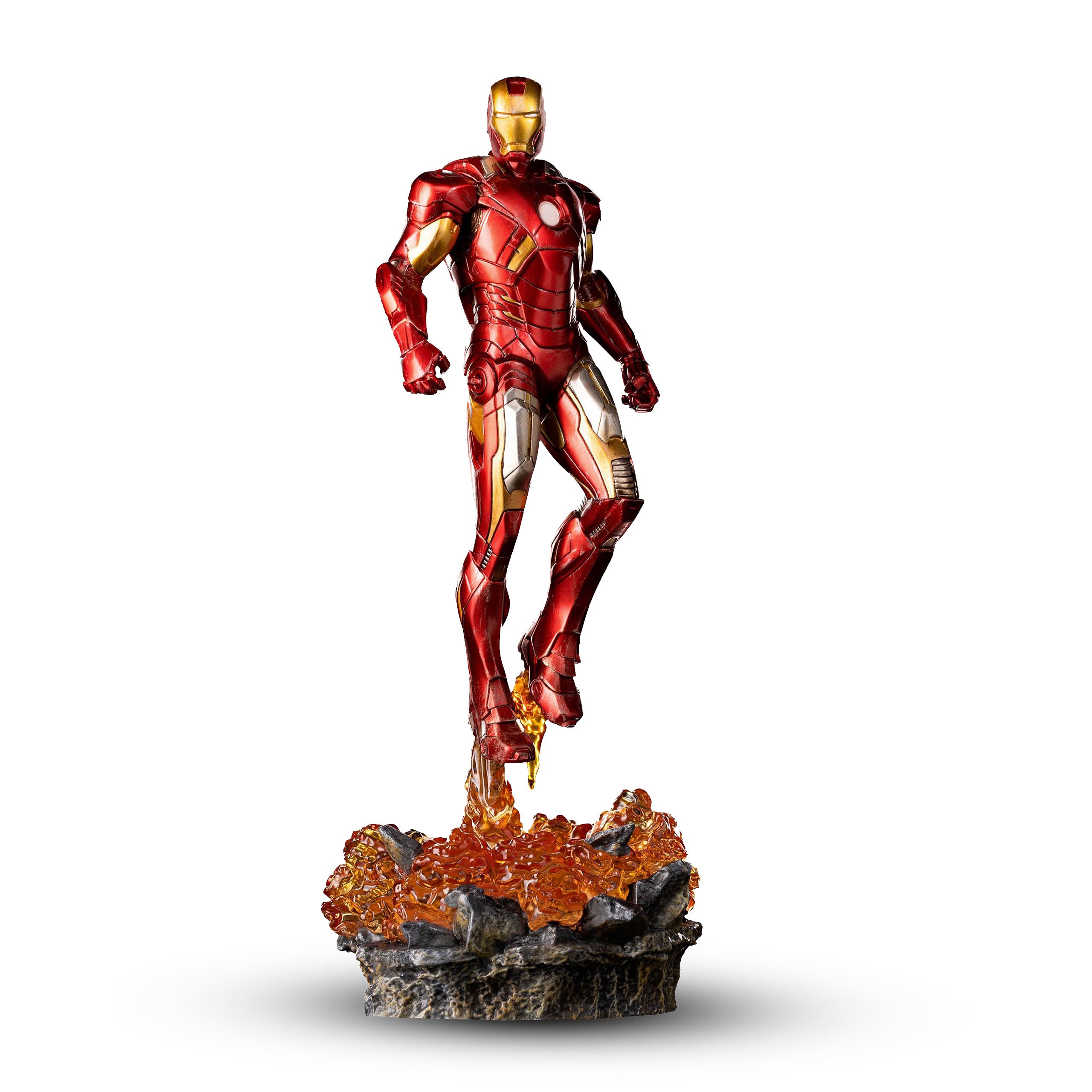 Zdjęcie produktu Iron Man - The Infinity Saga BDS Art Scale Deluxe Statua z funkcją podświetlenia