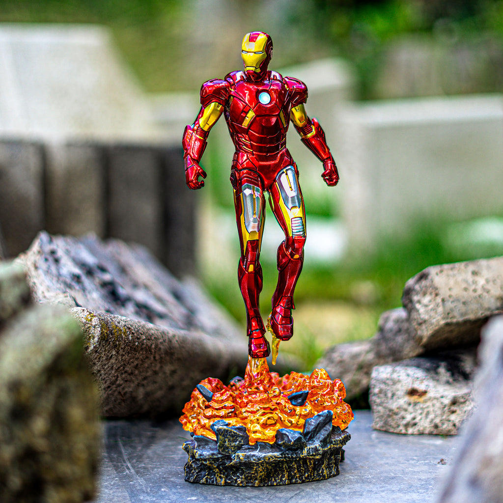 Zdjęcie produktu Iron Man - The Infinity Saga BDS Art Scale Deluxe Statua z funkcją podświetlenia