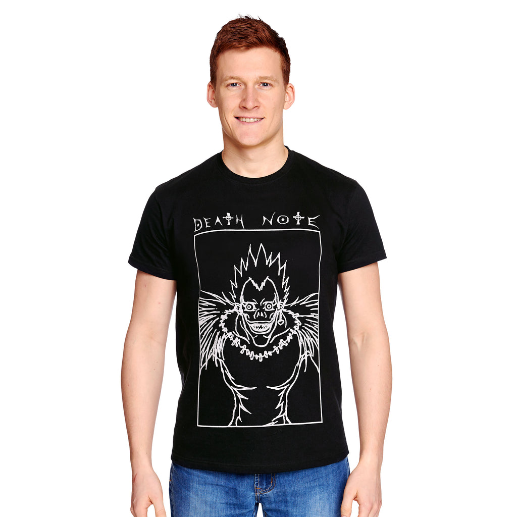 Zdjęcie produktu Death Note - Ryuk Koszulka z Plakatem czarna