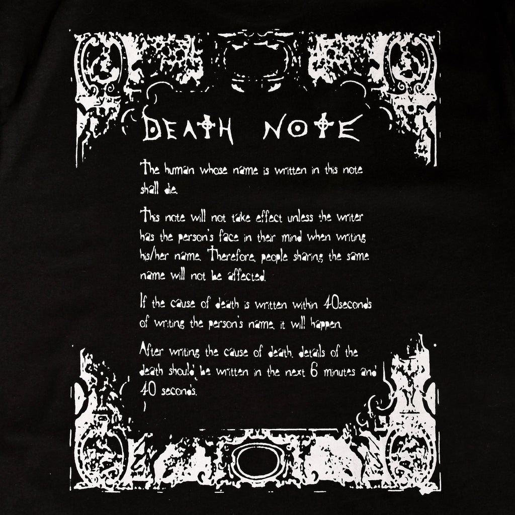 Zdjęcie produktu Death Note - Ryuk Koszulka z Plakatem czarna