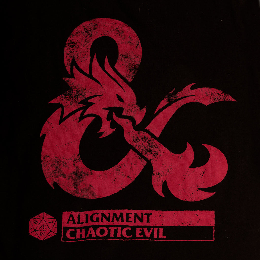 Zdjęcie produktu Dungeons & Dragons - Chaotic Evil T-Shirt czarne
