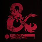 Zdjęcie produktu Dungeons & Dragons - Chaotic Evil T-Shirt czarne