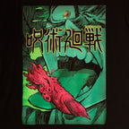 Zdjęcie produktu Jujutsu Kaisen - Finger Licking T-Shirt czarne