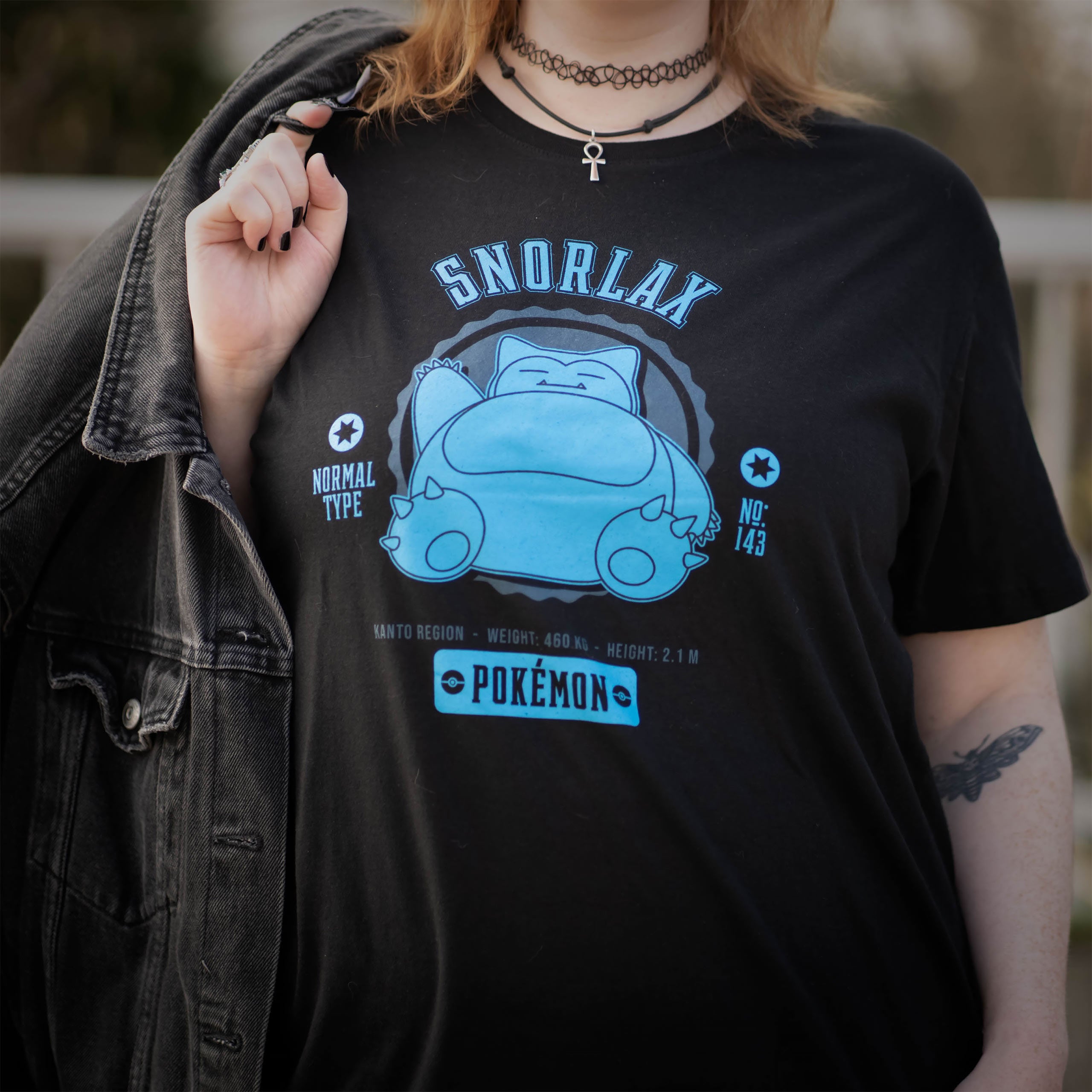 Zdjęcie produktu Pokemon - Koszulka College Relaxo czarna