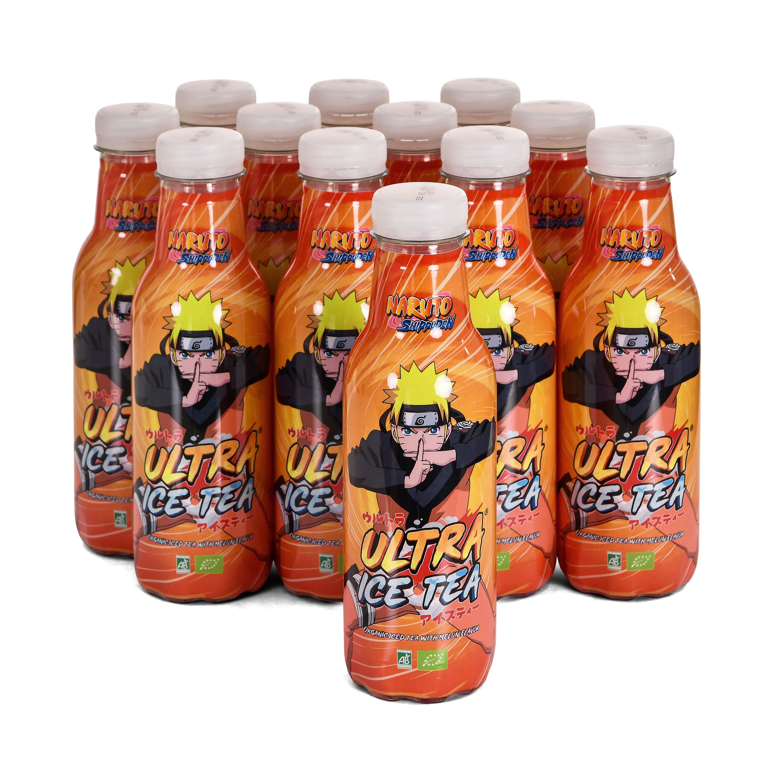 Product image Naruto Shippuden - Ultra Organic Iced Tea Melon 12 Pack