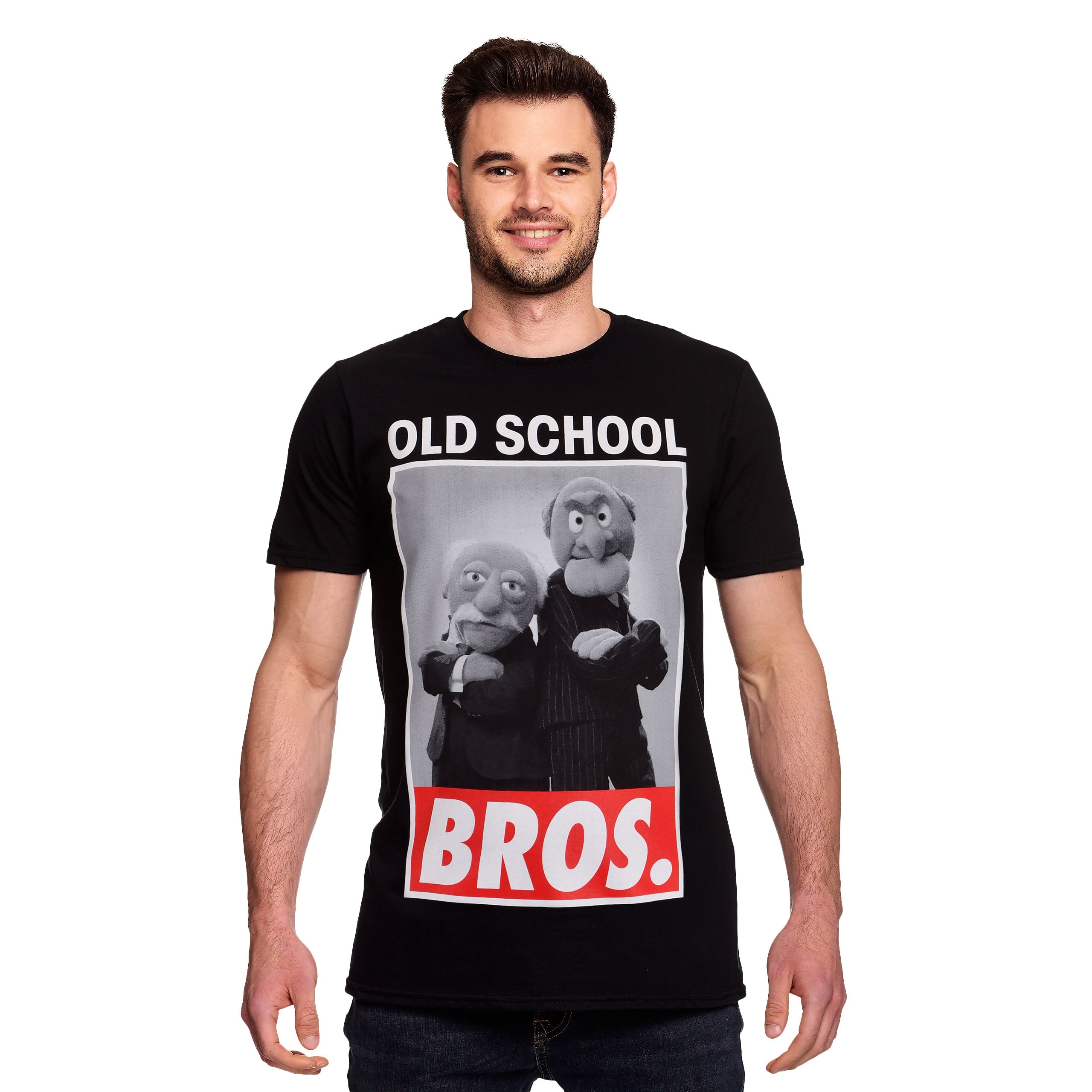 Zdjęcie produktu Muppets - Old School Bros. T-Shirt czarne