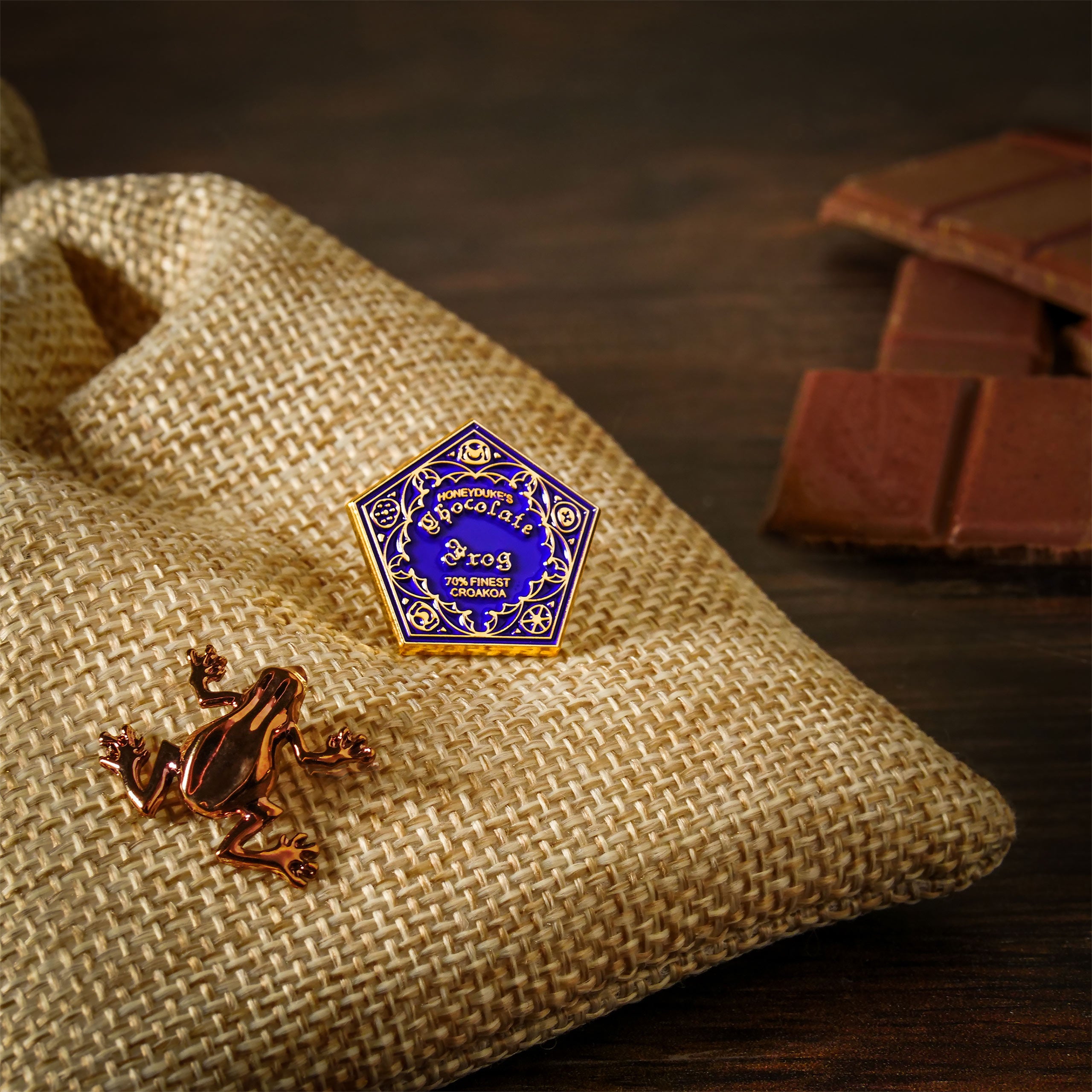 Zdjęcie produktu Harry Potter - Zestaw 2 przypinek Czekoladowa Żaba
