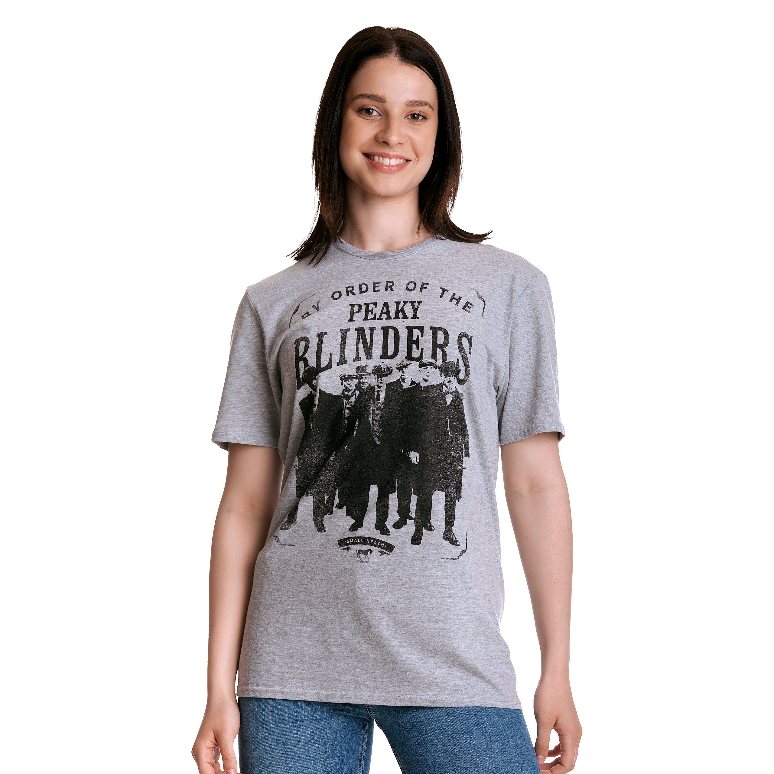 Zdjęcie produktu Peaky Blinders - By Order Group T-Shirt szary