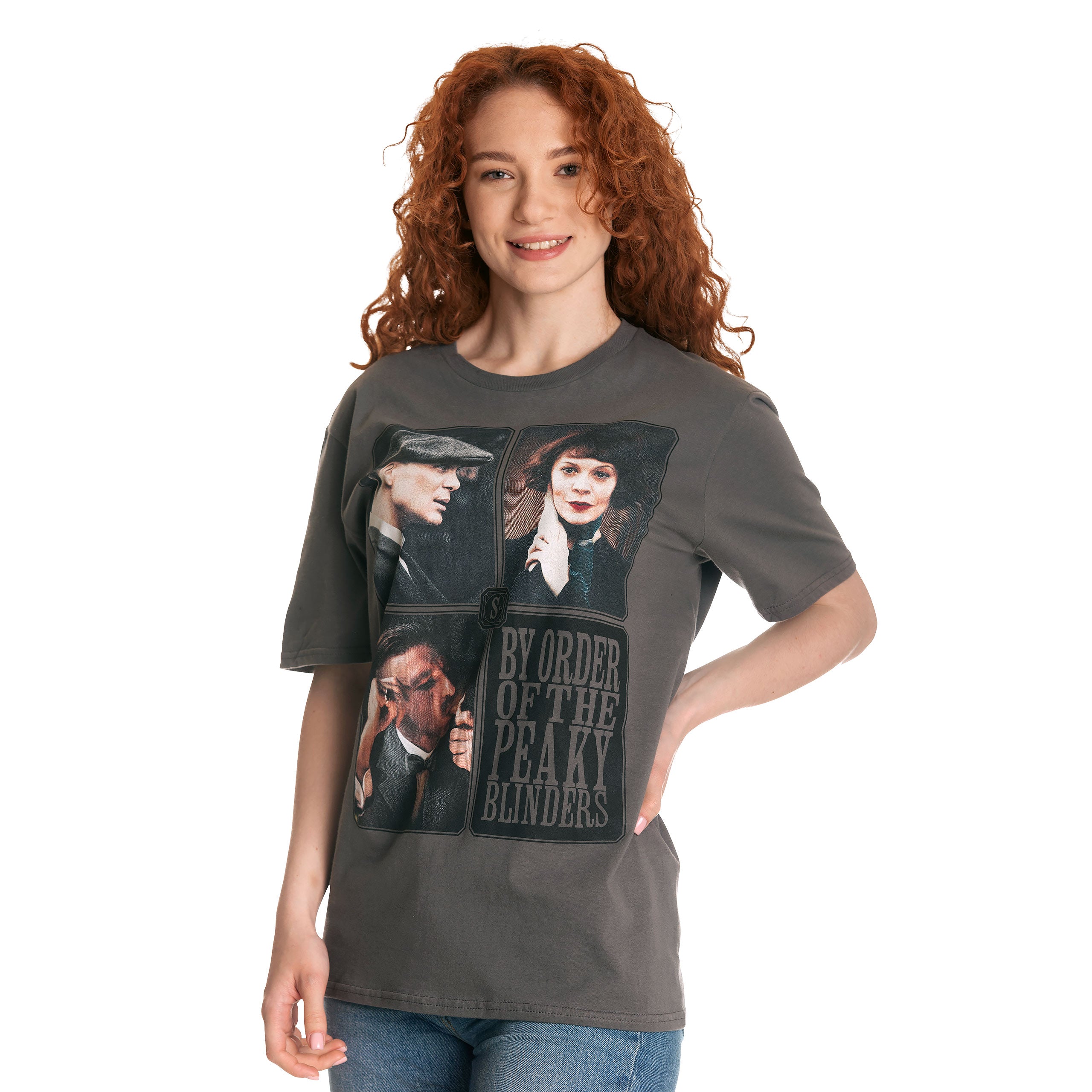 Zdjęcie produktu Peaky Blinders - Shelby Family T-Shirt szary