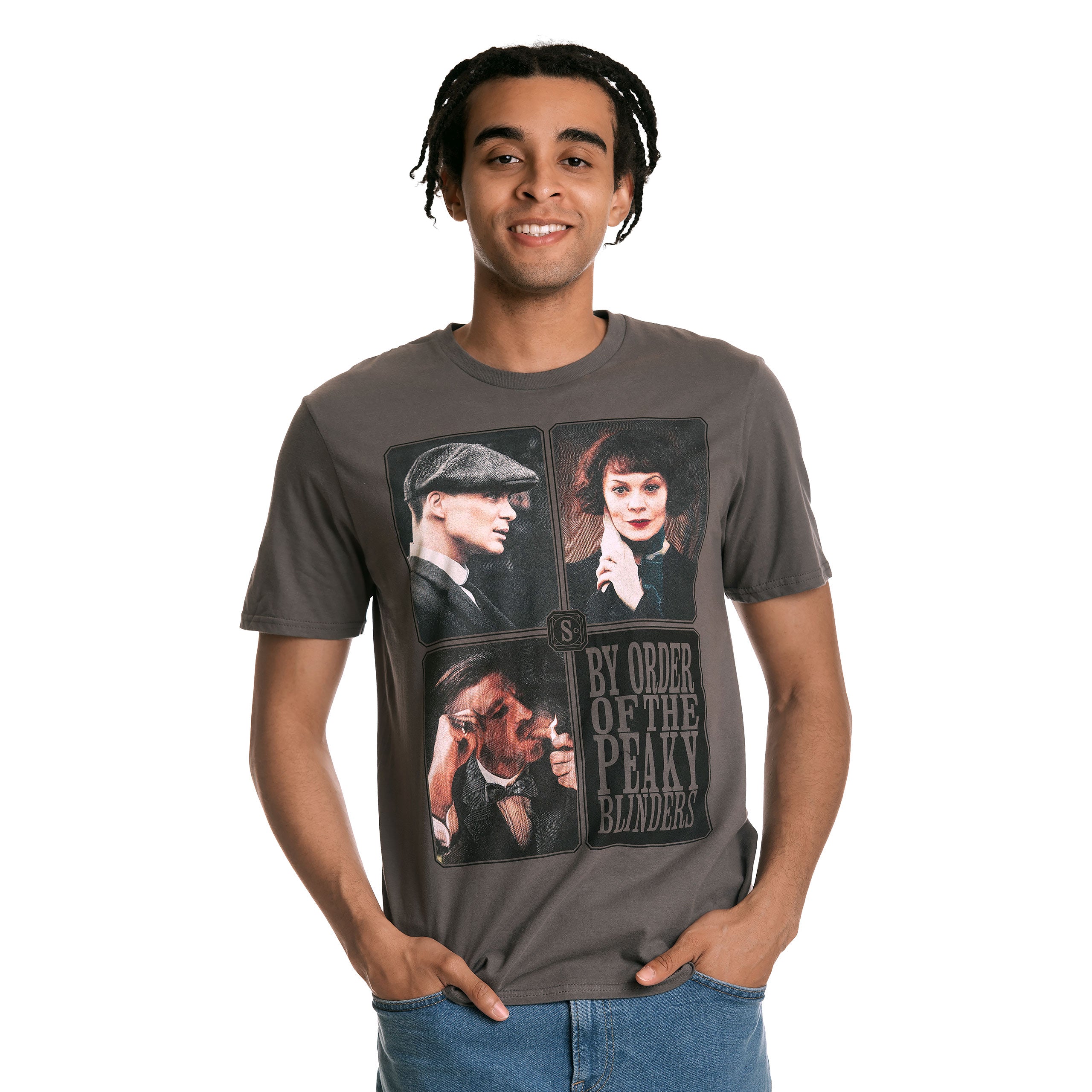 Zdjęcie produktu Peaky Blinders - Shelby Family T-Shirt szary