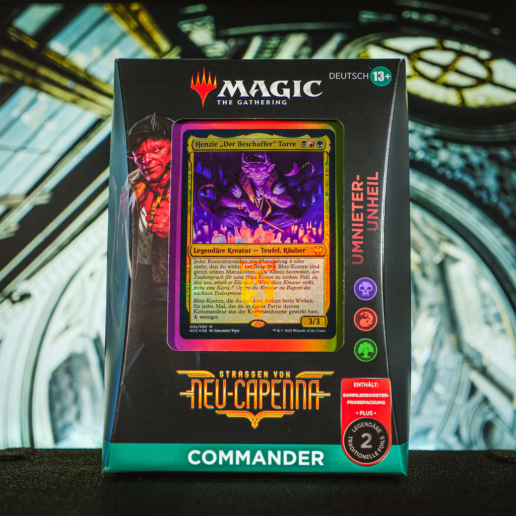 Zdjęcie produktu Ulice Nowej Capenny - Talia Dowódcy Umnieter Unheil - Magic: The Gathering