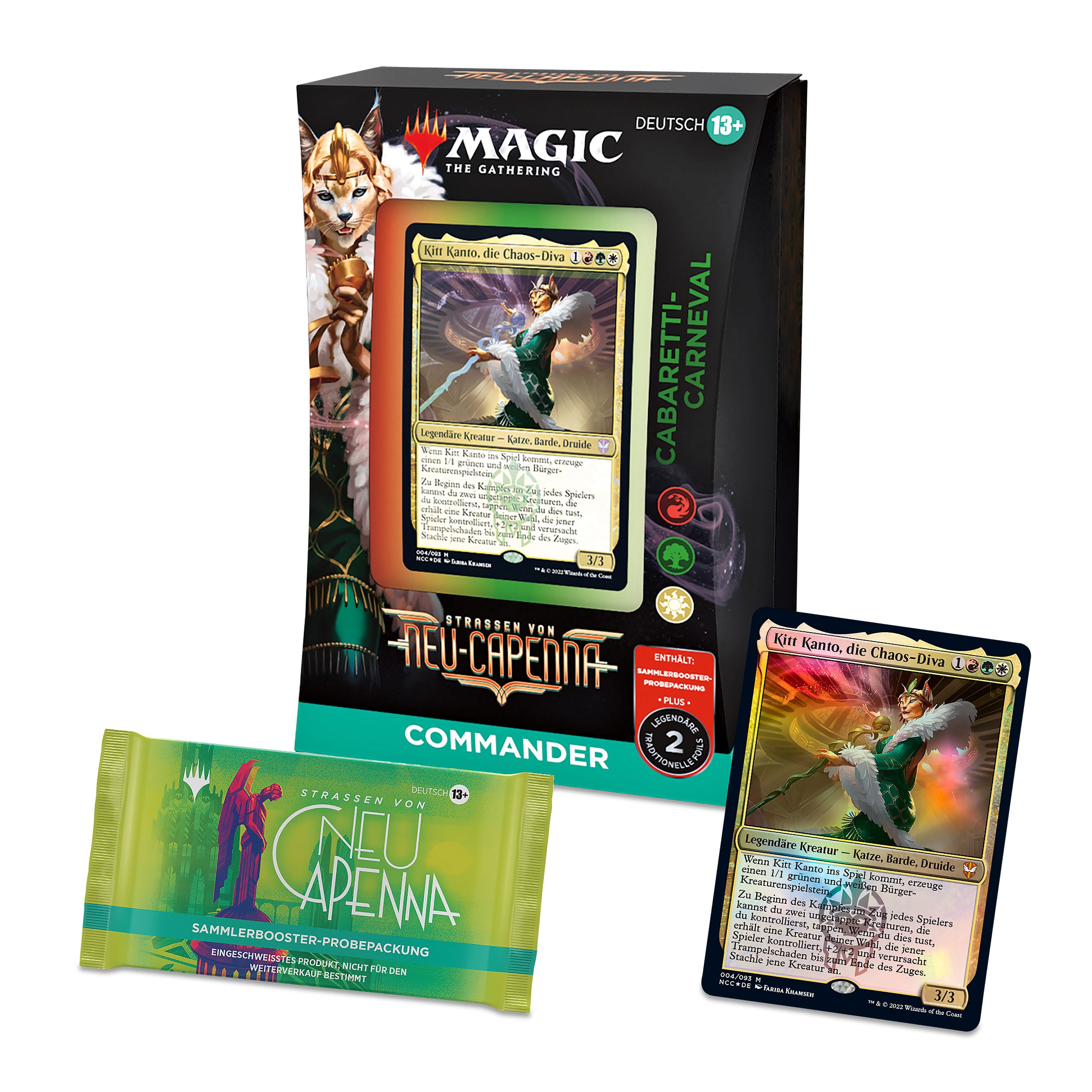 Zdjęcie produktu Ulice Nowej Capenny - Talia Commander Cabaretti-Carnival - Magic The Gathering