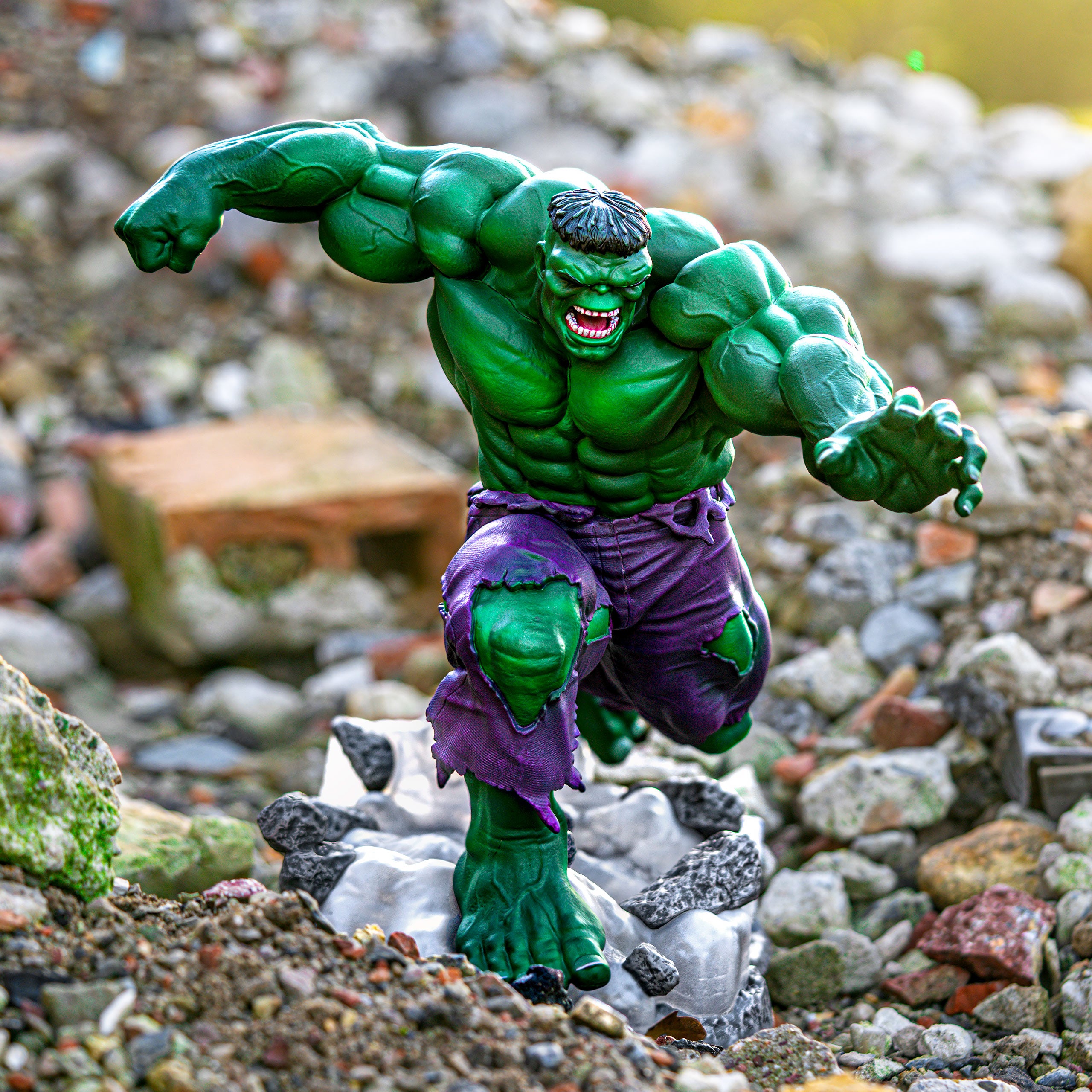 Zdjęcie produktu Hulk - Diorama z komiksu Marvel
