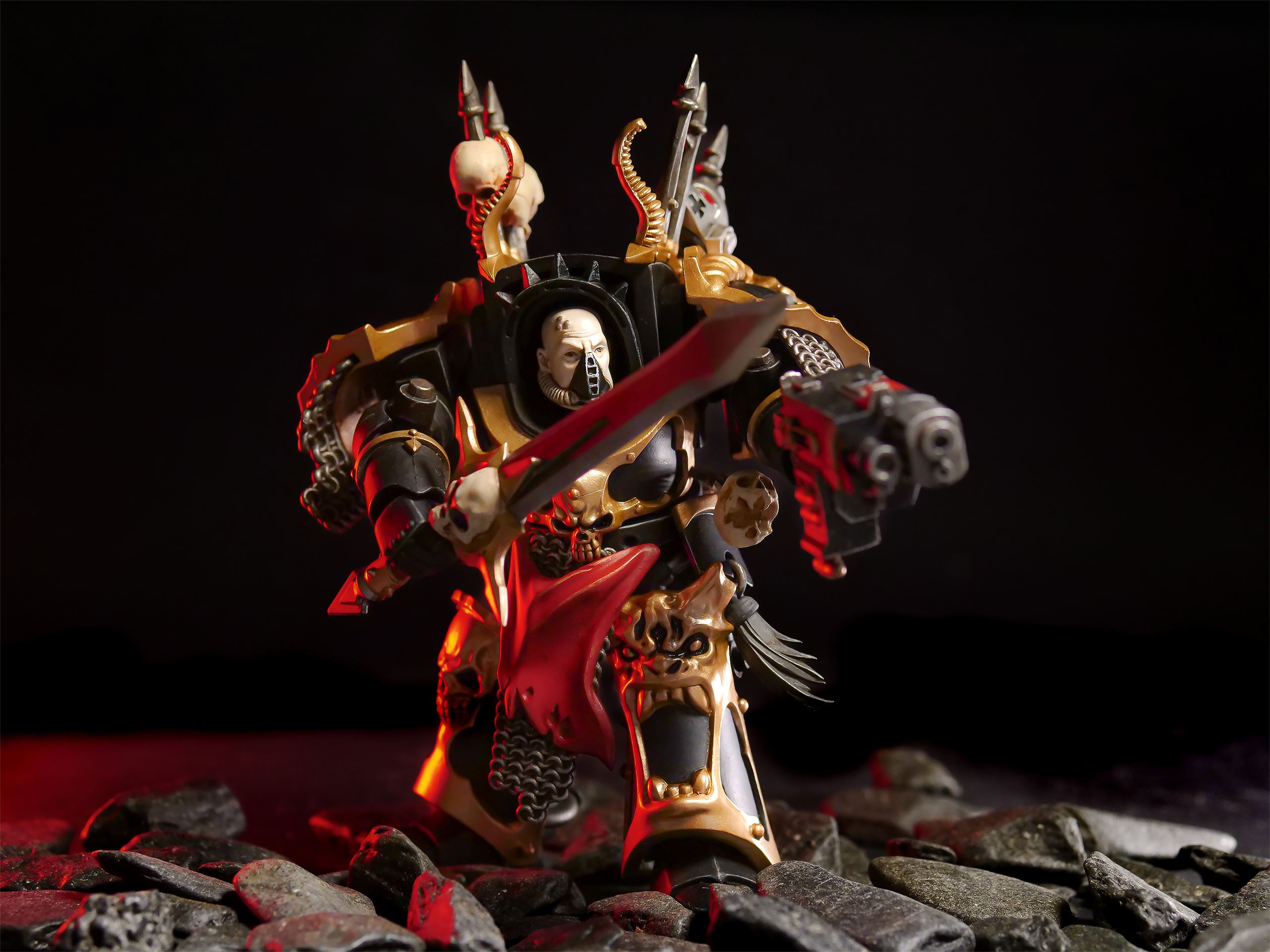 Zdjęcie produktu Warhammer 40k - Black Legion Brat Gnarl Figurka Akcji
