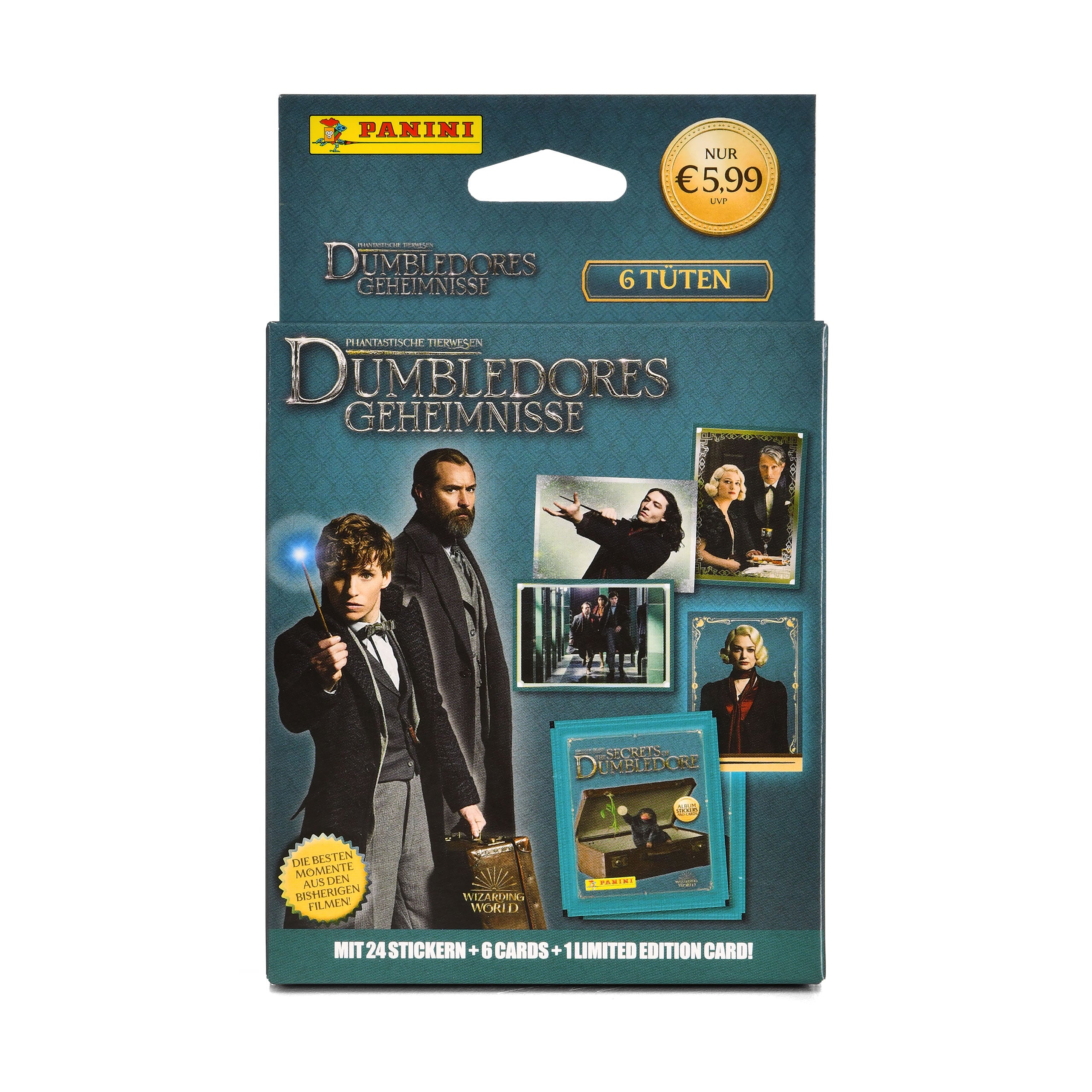 Zdjęcie produktu Sekrety Dumbledore'a Karty kolekcjonerskie Eco Blister - Fantastyczne Zwierzęta