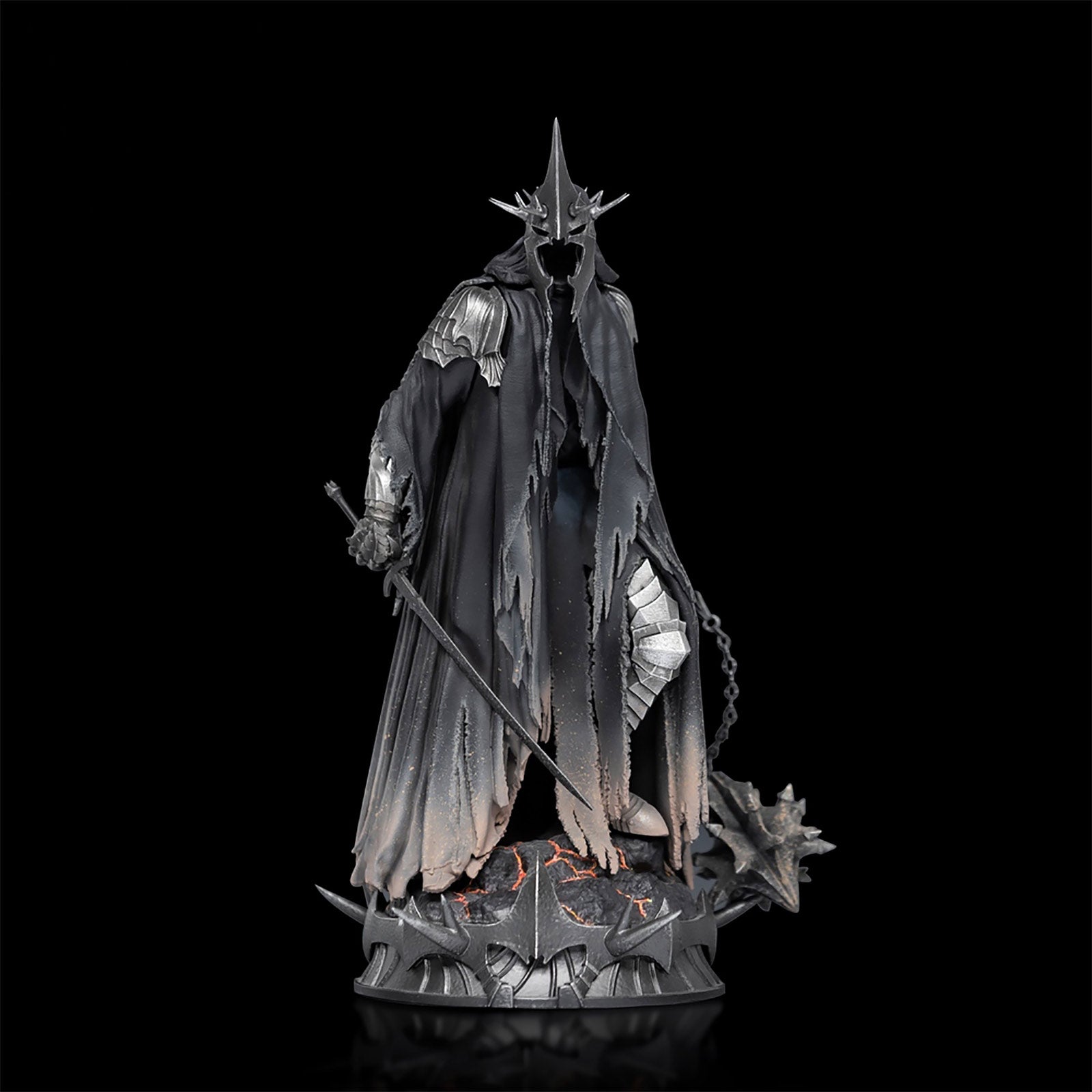 Zdjęcie produktu Władca Pierścieni - Król Czarnoksiężnik z Angmaru Saga BDS Art Scale Deluxe Statue
