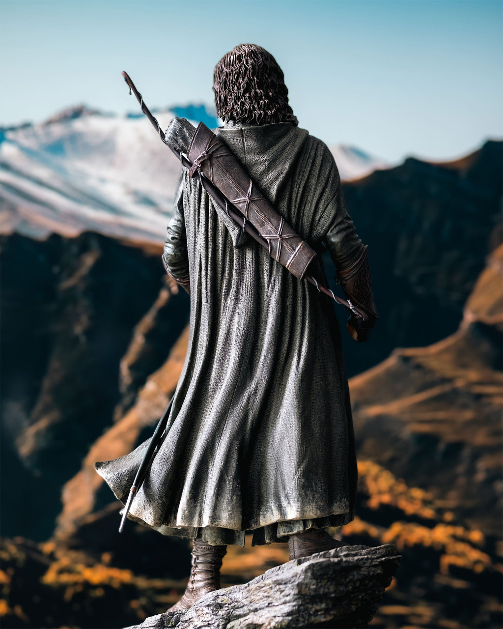 Zdjęcie produktu Władca Pierścieni - Aragorn Statua deluxe 1:6