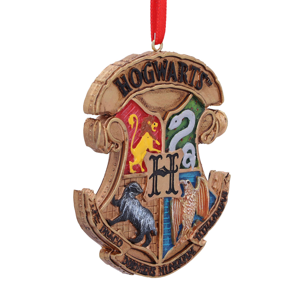 Zdjęcie produktu Harry Potter - Ozdoba choinkowa z herbem Hogwartu