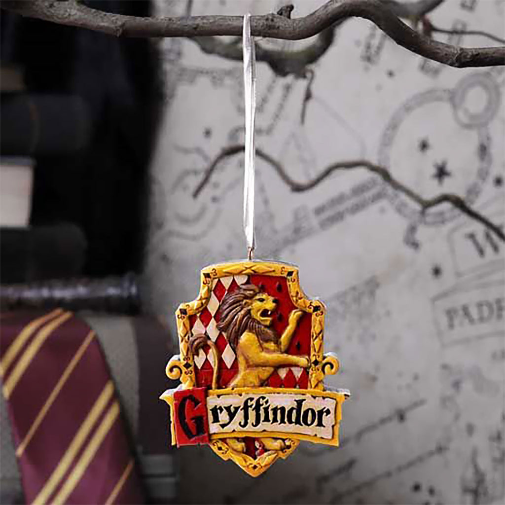 Zdjęcie produktu Harry Potter - Ozdoba na choinkę z herbem Gryffindoru