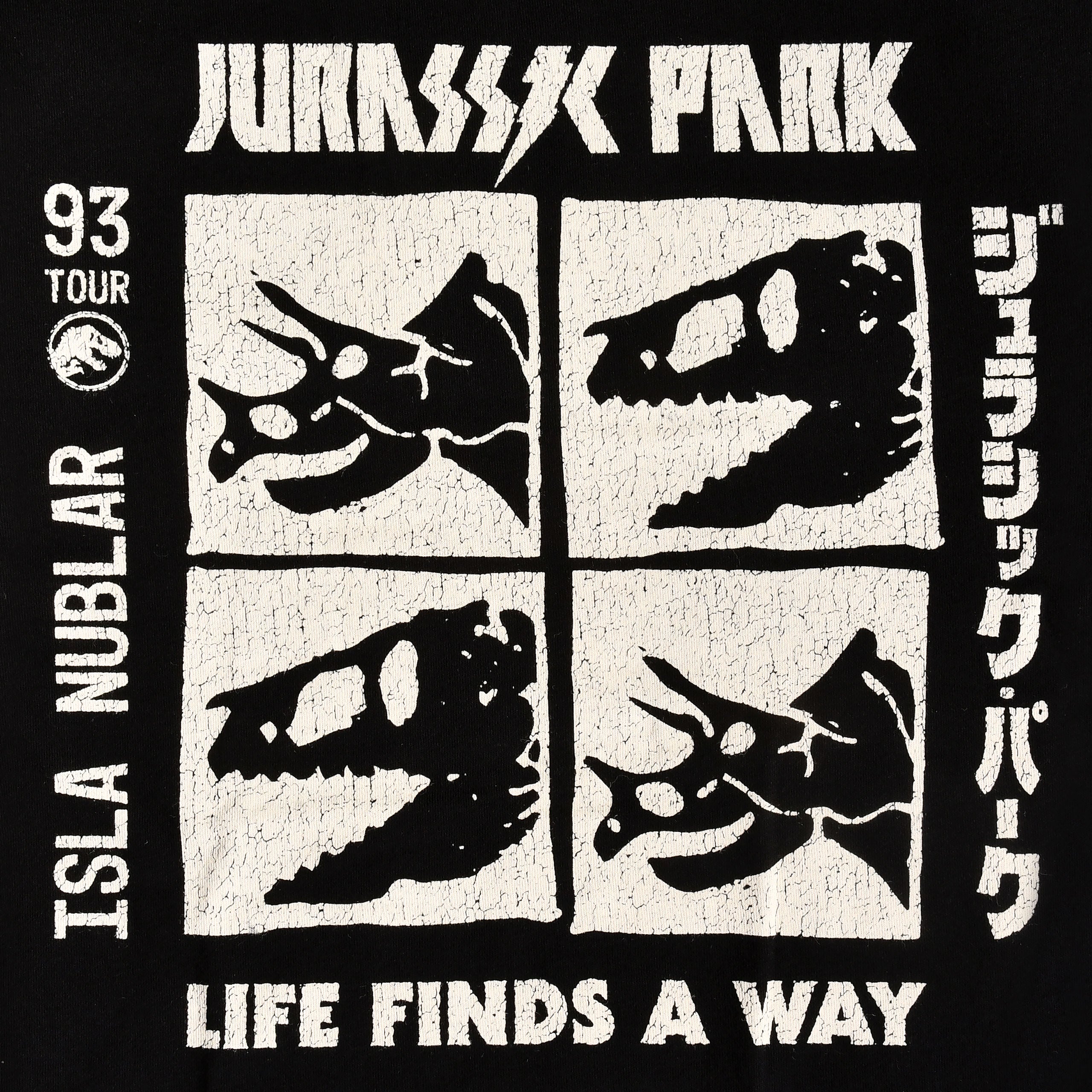 Zdjęcie produktu Jurassic Park - 93 Tour Bluza z kapturem czarna