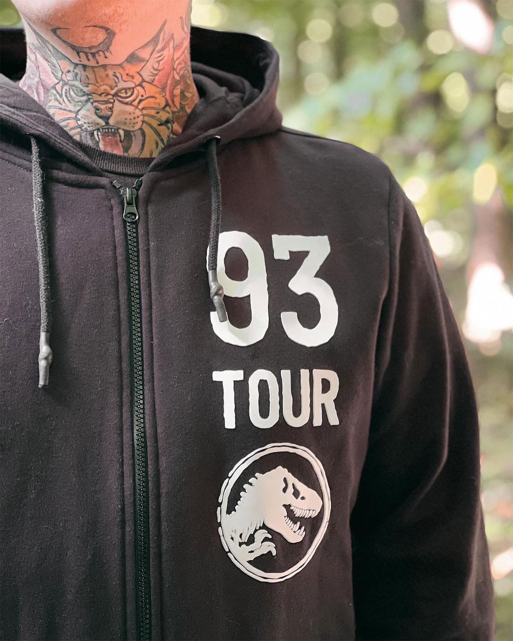 Zdjęcie produktu Jurassic Park - 93 Tour Bluza z kapturem czarna