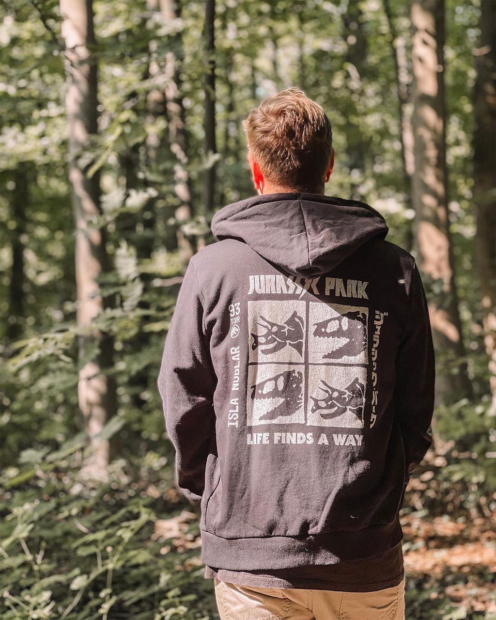 Zdjęcie produktu Jurassic Park - 93 Tour Bluza z kapturem czarna