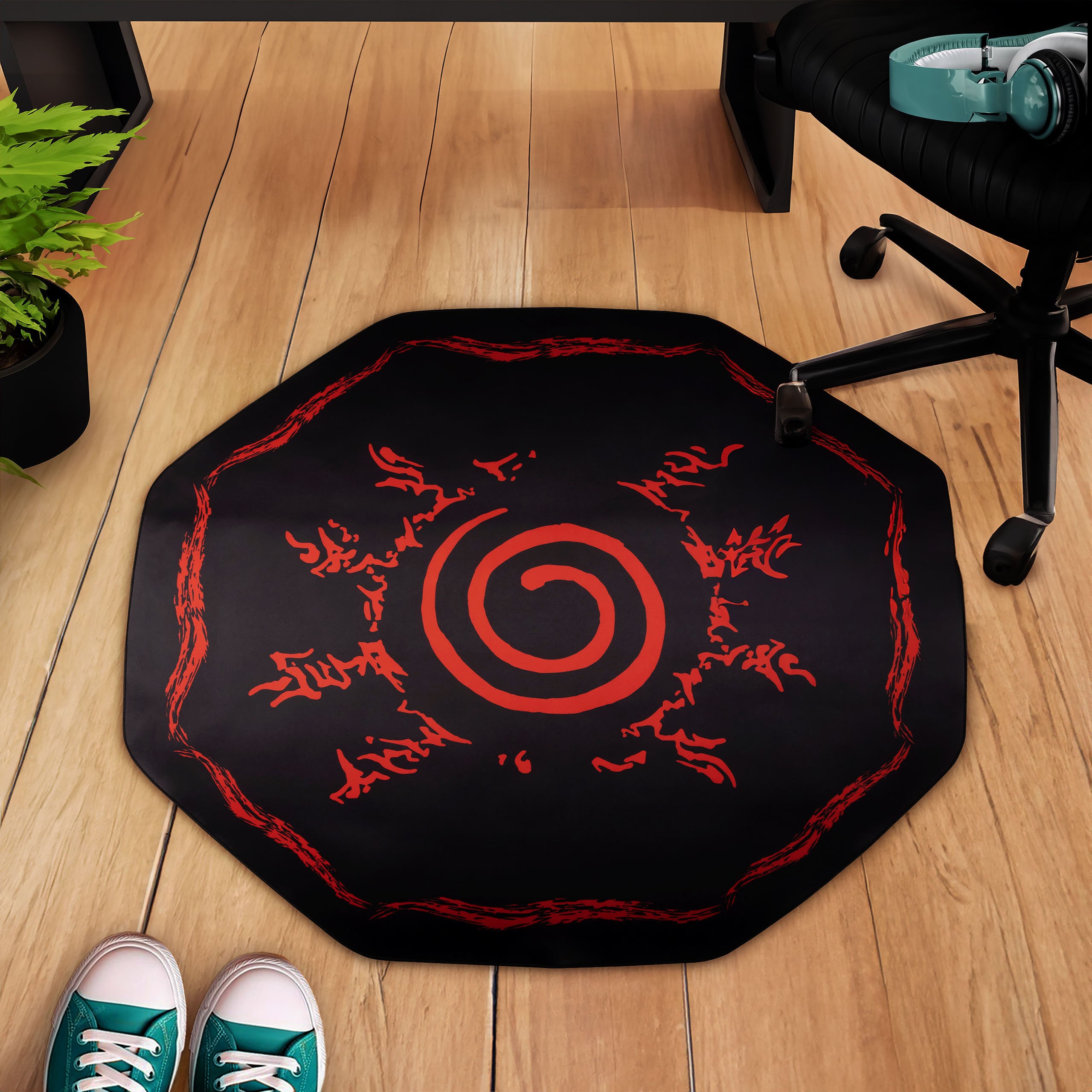 Zdjęcie produktu Naruto - Wycieraczka z symbolem Fuuin