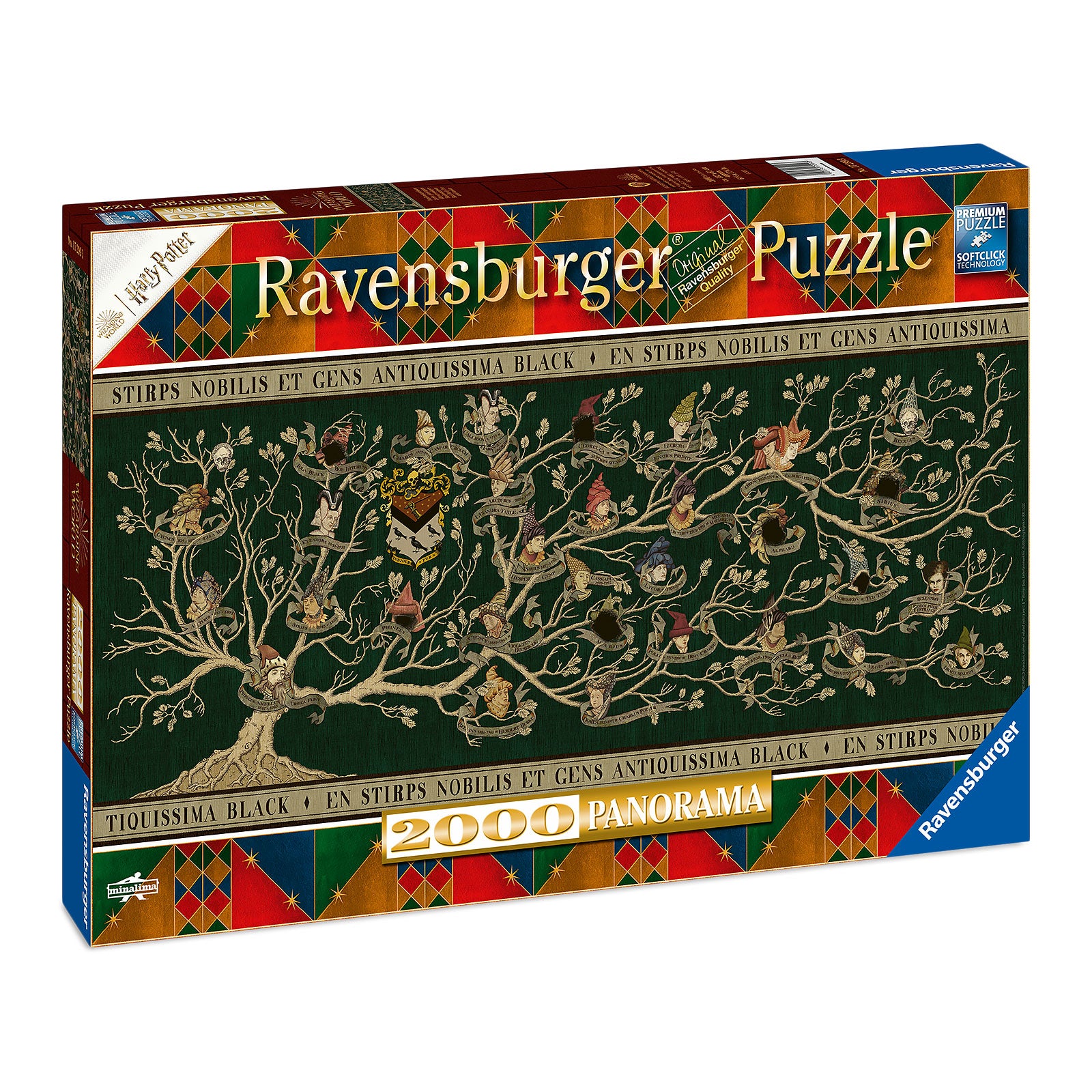 Zdjęcie produktu Harry Potter - Drzewo genealogiczne rodziny Black Puzzle